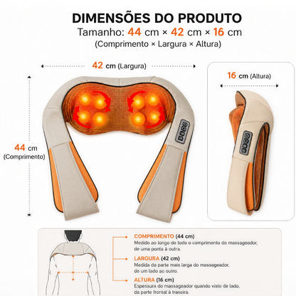Massageador Inteligente com Aquecimento